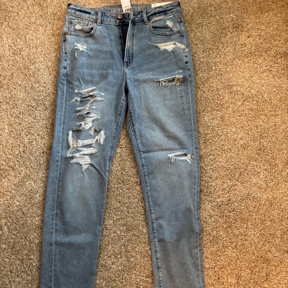 AE Regular Stretch Mom Jean
